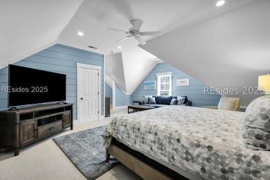 This beautifully renovated single-story home is nestled on a on Oldfield Golf Club in South Carolina - for sale on GolfHomes.com, golf home, golf lot