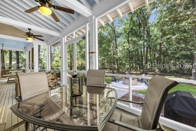 This beautifully renovated single-story home is nestled on a on Oldfield Golf Club in South Carolina - for sale on GolfHomes.com, golf home, golf lot