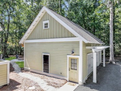 This beautifully renovated single-story home is nestled on a on Oldfield Golf Club in South Carolina - for sale on GolfHomes.com, golf home, golf lot