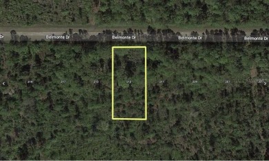 Come build your forever home on this one-half acr lot that on Indian Lake Estates Golf and Country Club in Florida - for sale on GolfHomes.com, golf home, golf lot