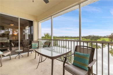 New listing. Bright three bdrm end unit with golf and lake views on Pelican Preserve Golf Club in Florida - for sale on GolfHomes.com, golf home, golf lot