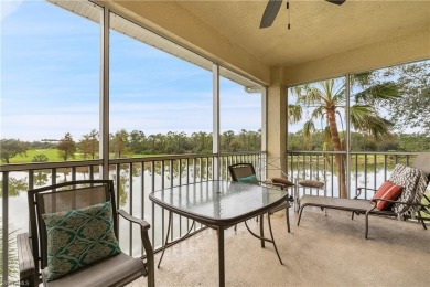 New listing. Bright three bdrm end unit with golf and lake views on Pelican Preserve Golf Club in Florida - for sale on GolfHomes.com, golf home, golf lot