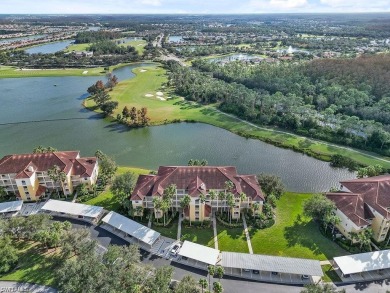 New listing. Bright three bdrm end unit with golf and lake views on Pelican Preserve Golf Club in Florida - for sale on GolfHomes.com, golf home, golf lot