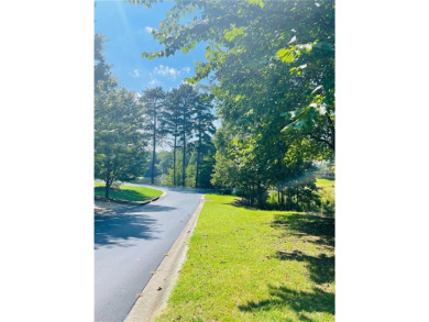 What a beautiful approach to your new lot.  Enjoy a quiet on Hawks Ridge Golf Club in Georgia - for sale on GolfHomes.com, golf home, golf lot