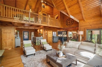 Desiring the wow factor? This mountain chalet nestled in the on Bent Tree Golf Course in Georgia - for sale on GolfHomes.com, golf home, golf lot