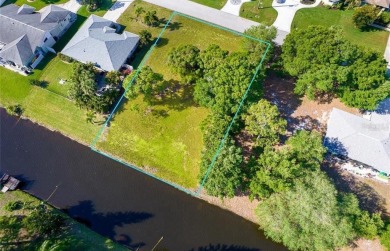 An incredible opportunity in Rotonda West. A canal frontage lot on Pinemoor West Golf Club in Florida - for sale on GolfHomes.com, golf home, golf lot