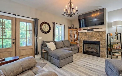 One Level Craftsman style home with Seasonal Lake and Mountain on Mountain Harbour Golf Club in North Carolina - for sale on GolfHomes.com, golf home, golf lot