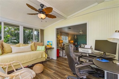 Enjoy outdoor entertaining? This home is tucked away on a on Riviera Golf Club in Florida - for sale on GolfHomes.com, golf home, golf lot