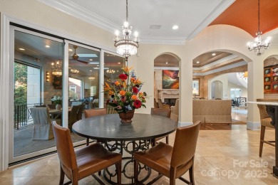 An extraordinary European-inspired estate in the heart of on Ballantyne Resort and Country Club in North Carolina - for sale on GolfHomes.com, golf home, golf lot