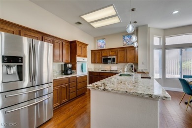 Nestled in a quiet cul-de-sac in Sun City Summerlin, this home on Highland Falls Golf Club in Nevada - for sale on GolfHomes.com, golf home, golf lot