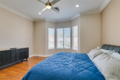 Nestled in a quiet cul-de-sac in Sun City Summerlin, this home on Highland Falls Golf Club in Nevada - for sale on GolfHomes.com, golf home, golf lot