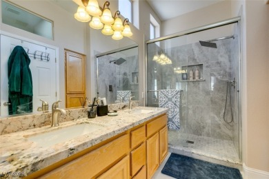 Nestled in a quiet cul-de-sac in Sun City Summerlin, this home on Highland Falls Golf Club in Nevada - for sale on GolfHomes.com, golf home, golf lot