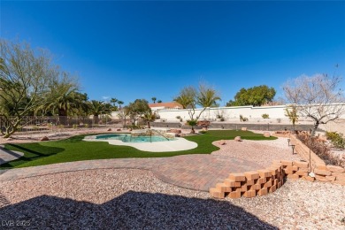 Nestled in a quiet cul-de-sac in Sun City Summerlin, this home on Highland Falls Golf Club in Nevada - for sale on GolfHomes.com, golf home, golf lot
