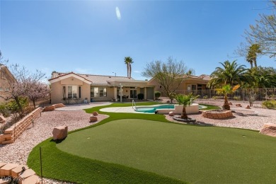 Nestled in a quiet cul-de-sac in Sun City Summerlin, this home on Highland Falls Golf Club in Nevada - for sale on GolfHomes.com, golf home, golf lot