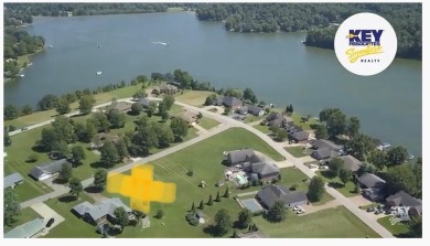 The perfect place to build your new home with a Beautiful Lake on Christmas Lake Golf Course in Indiana - for sale on GolfHomes.com, golf home, golf lot