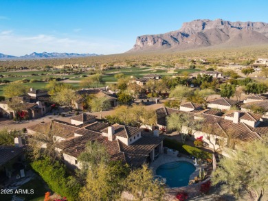 WINNER OF ''BEST HOME ON TOUR''!!! Discover the epitome of on Superstition Mountain Club - Lost Gold in Arizona - for sale on GolfHomes.com, golf home, golf lot