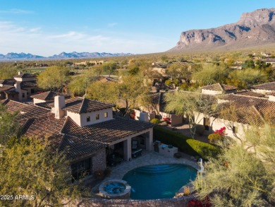 WINNER OF ''BEST HOME ON TOUR''!!! Discover the epitome of on Superstition Mountain Club - Lost Gold in Arizona - for sale on GolfHomes.com, golf home, golf lot