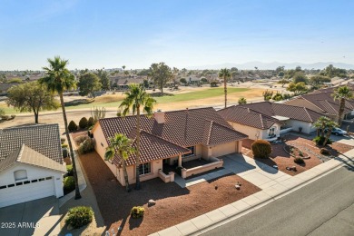 Experience Arizona's breathtaking sunsets from your expansive on Trail Ridge Golf Course in Arizona - for sale on GolfHomes.com, golf home, golf lot