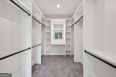 Experience modern luxury in this newly built custom farmhouse on East Lake Golf Club in Georgia - for sale on GolfHomes.com, golf home, golf lot