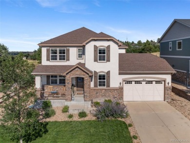 Welcome to this stunning two-story home in the highly on Plum Creek Golf and Country Club in Colorado - for sale on GolfHomes.com, golf home, golf lot