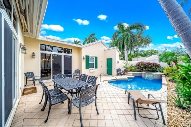 Welcome to this stunning 2-Story Courtyard Pool Home with 3 on The Boca Country Club in Florida - for sale on GolfHomes.com, golf home, golf lot