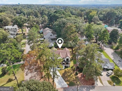 Experience modern luxury in this newly built custom farmhouse on East Lake Golf Club in Georgia - for sale on GolfHomes.com, golf home, golf lot