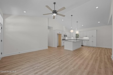 The Nautilus Floor Plan by Treweek Construction is a raised on Harbour Point Golf Club in North Carolina - for sale on GolfHomes.com, golf home, golf lot