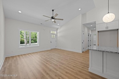 The Nautilus Floor Plan by Treweek Construction is a raised on Harbour Point Golf Club in North Carolina - for sale on GolfHomes.com, golf home, golf lot