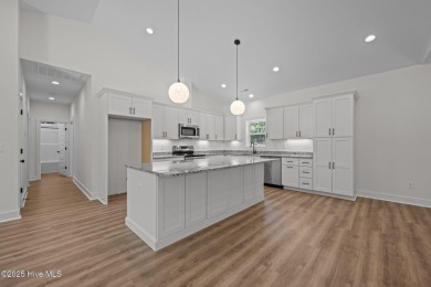 The Nautilus Floor Plan by Treweek Construction is a raised on Harbour Point Golf Club in North Carolina - for sale on GolfHomes.com, golf home, golf lot