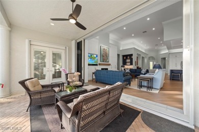 Beautifully remodeled villa with long views across the ninth on The Sanctuary Golf Club in Florida - for sale on GolfHomes.com, golf home, golf lot