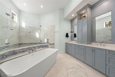 Beautifully remodeled villa with long views across the ninth on The Sanctuary Golf Club in Florida - for sale on GolfHomes.com, golf home, golf lot