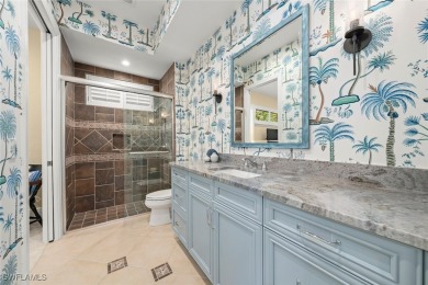 Beautifully remodeled villa with long views across the ninth on The Sanctuary Golf Club in Florida - for sale on GolfHomes.com, golf home, golf lot