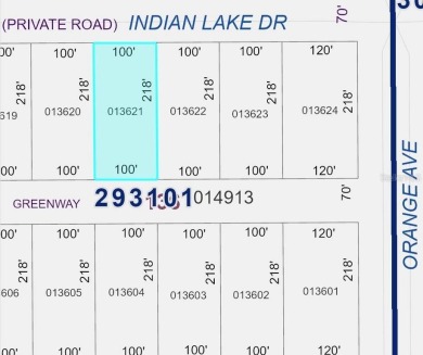 This beautiful lot is waiting for you to build the home of your on Indian Lake Estates Golf and Country Club in Florida - for sale on GolfHomes.com, golf home, golf lot