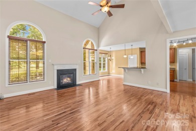 This stunning brick home, located in the Crescent Vistas, sits on  in North Carolina - for sale on GolfHomes.com, golf home, golf lot