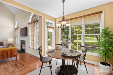 This stunning brick home, located in the Crescent Vistas, sits on  in North Carolina - for sale on GolfHomes.com, golf home, golf lot