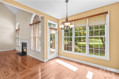 This stunning brick home, located in the Crescent Vistas, sits on  in North Carolina - for sale on GolfHomes.com, golf home, golf lot