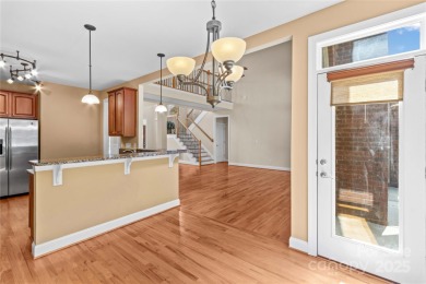 This stunning brick home, located in the Crescent Vistas, sits on  in North Carolina - for sale on GolfHomes.com, golf home, golf lot