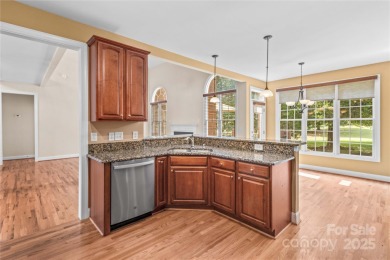 This stunning brick home, located in the Crescent Vistas, sits on  in North Carolina - for sale on GolfHomes.com, golf home, golf lot