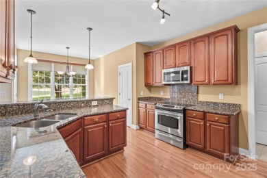 This stunning brick home, located in the Crescent Vistas, sits on  in North Carolina - for sale on GolfHomes.com, golf home, golf lot