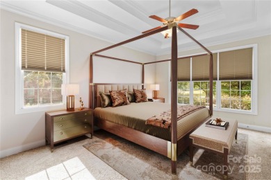 This stunning brick home, located in the Crescent Vistas, sits on  in North Carolina - for sale on GolfHomes.com, golf home, golf lot