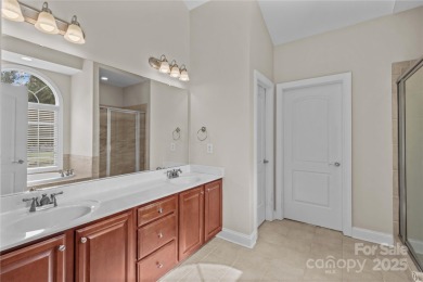 This stunning brick home, located in the Crescent Vistas, sits on  in North Carolina - for sale on GolfHomes.com, golf home, golf lot