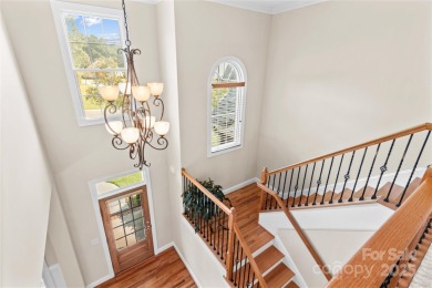 This stunning brick home, located in the Crescent Vistas, sits on  in North Carolina - for sale on GolfHomes.com, golf home, golf lot