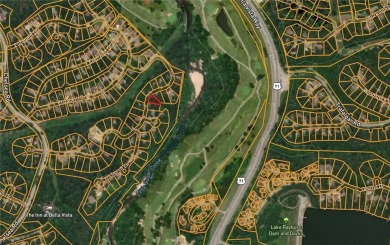 Wooded lot that backs up directly up to the Little Sugar Creek on Bella Vista Country Club - Berksdale in Arkansas - for sale on GolfHomes.com, golf home, golf lot