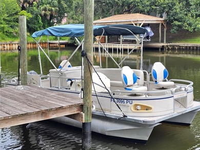 WATERFRONT, saltwater POOL home with no flood insurance needed! on Palm Harbor Golf Club in Florida - for sale on GolfHomes.com, golf home, golf lot