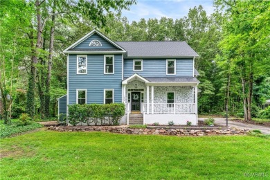 This beautifully renovated two-story traditional colonial exudes on Hanover Country Club in Virginia - for sale on GolfHomes.com, golf home, golf lot