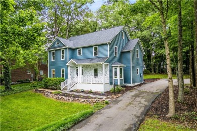 This beautifully renovated two-story traditional colonial exudes on Hanover Country Club in Virginia - for sale on GolfHomes.com, golf home, golf lot