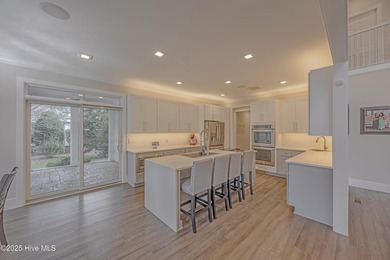 Upscale living with long golf views of Hole #3 of the on River Landing Golf Course in North Carolina - for sale on GolfHomes.com, golf home, golf lot