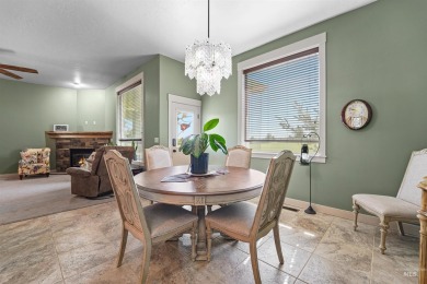 Gorgeous home located at the #12 hole of Red Hawk Golf Course on Hunters Point Golf Club in Idaho - for sale on GolfHomes.com, golf home, golf lot