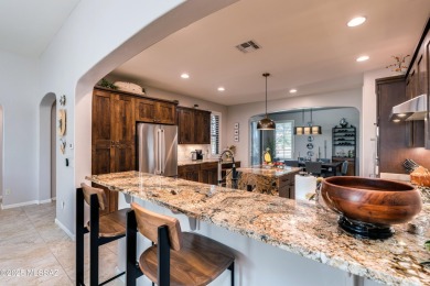Location, location! Spectacular mountain and golf court views on Quail Creek Country Club  in Arizona - for sale on GolfHomes.com, golf home, golf lot
