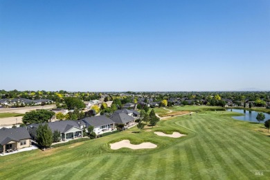 Gorgeous home located at the #12 hole of Red Hawk Golf Course on Hunters Point Golf Club in Idaho - for sale on GolfHomes.com, golf home, golf lot
